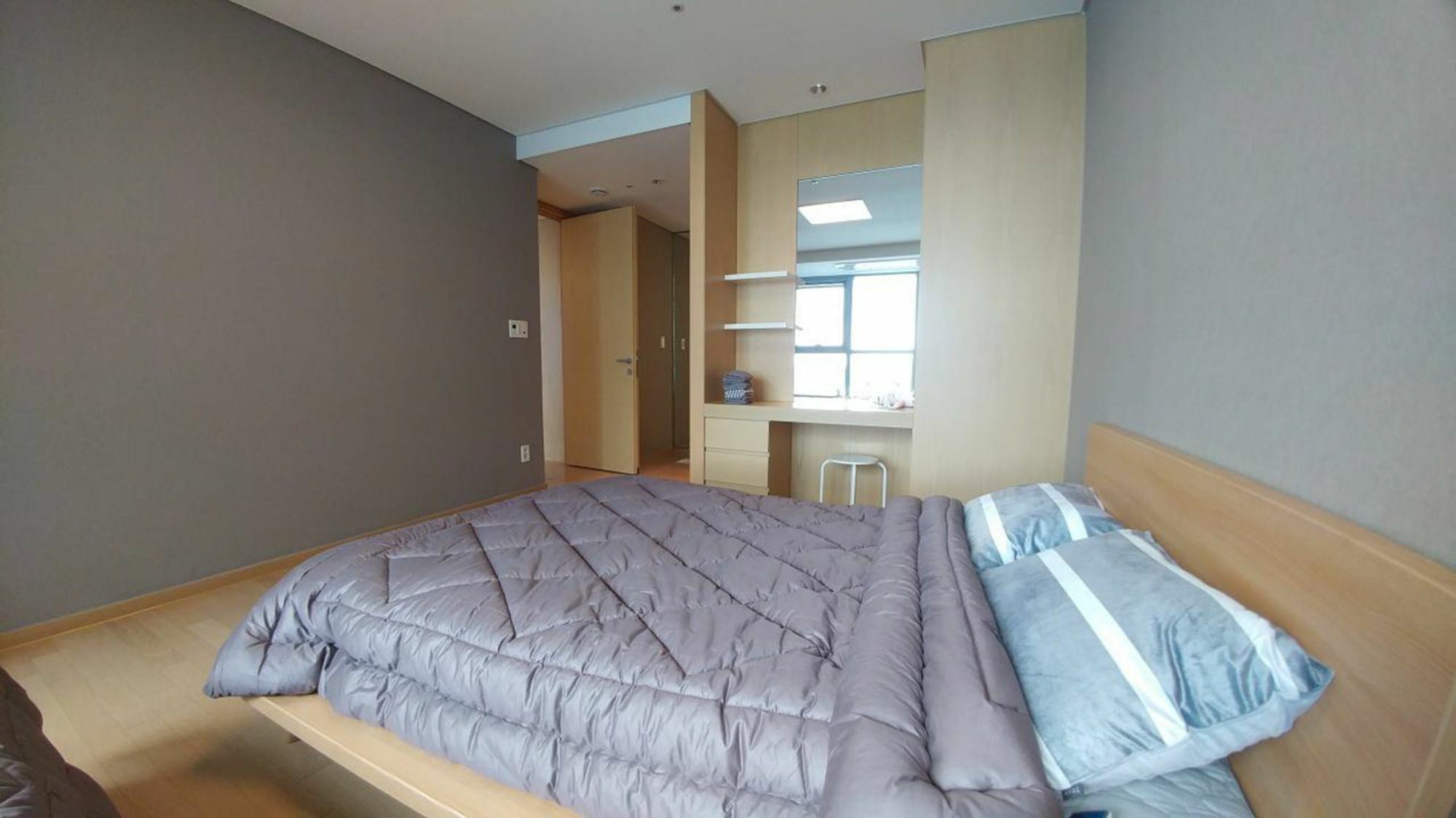 Ferienwohnung Haeundae Ocean Bridge Penthouse Busan Exterior foto